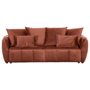 Carryhome Schlafsofa, Rost, Textil, 2-Sitzer, Füllung: Schaumstoff, 250x70x118 cm, Liegefunktion, Schlafen auf Sitzhöhe, Rücken echt, Kinder- & Jugendzimmer, Jugendmöbel, Jugendsofas