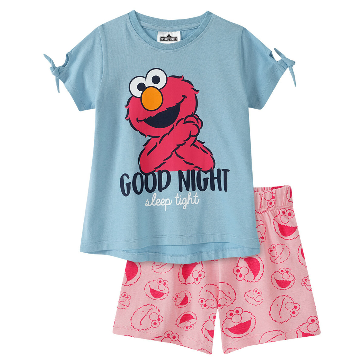 Bild 1 von Sesamstraße Shorty mit Print HELLBLAU / ROSA