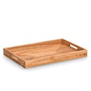 Bild 1 von Zeller Present Serviertablett, Natur, Holz, 45.7x30.5x4.5 cm, Tischkultur & Servieren, Tabletts