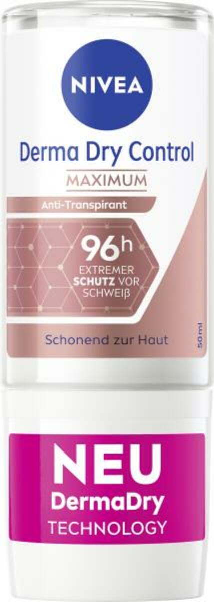 Bild 1 von Nivea Derma Dry Control Maximum Deo Roll On