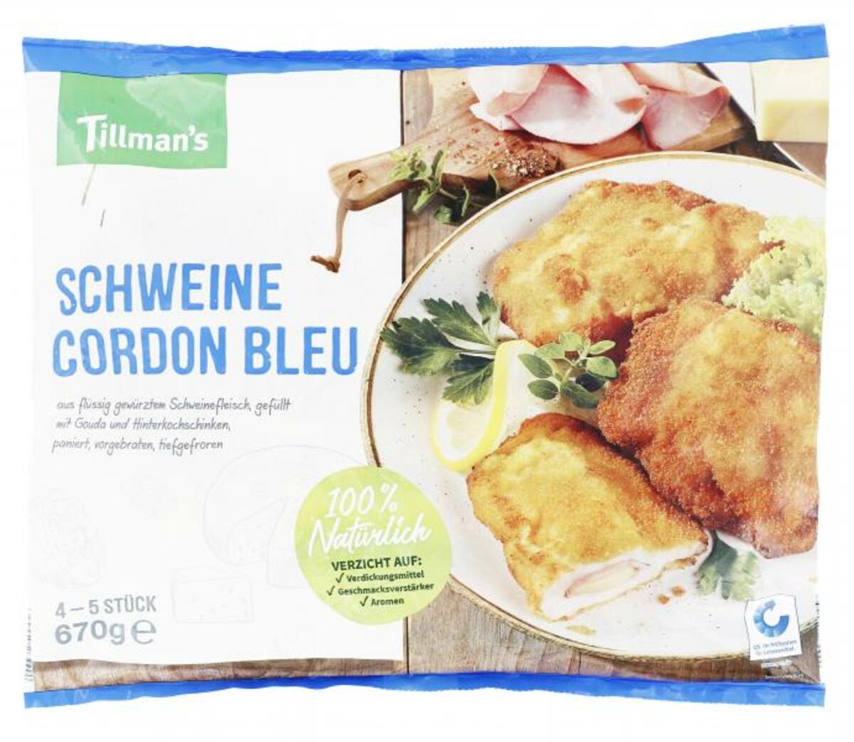 Bild 1 von Tillman's Cordon Bleu vom Schwein