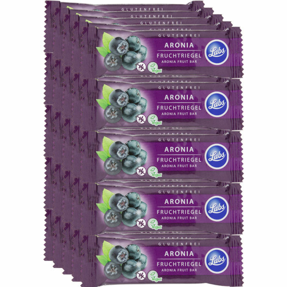 Bild 1 von Lubs BIO Fruchtriegel Aronia, 25er Pack