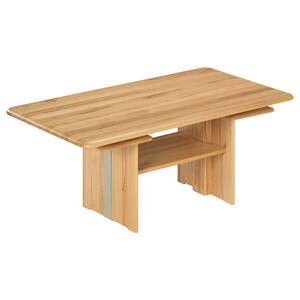 Couchtisch, Kernbuche, Holz, Kernbuche, massiv, vollmassiv, rechteckig, Wange, 70x55-83 cm, höhenverstellbar, Wohnzimmer, Wohnzimmertische, Couchtische, Couchtische höhenverstellbar