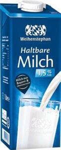 Weihenstephan H-Milch 1,5 % Fett