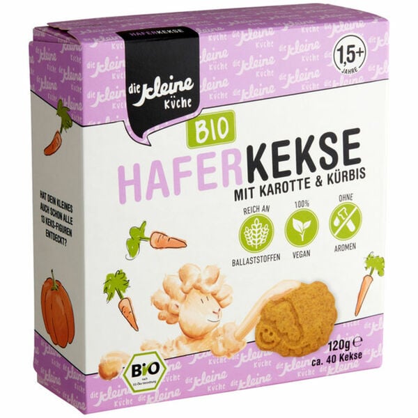 Bild 1 von die kleine Küche BIO Haferkekse Karotte & Kürbis