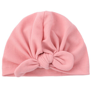 Baby Mütze im Turban-Stil ROSA