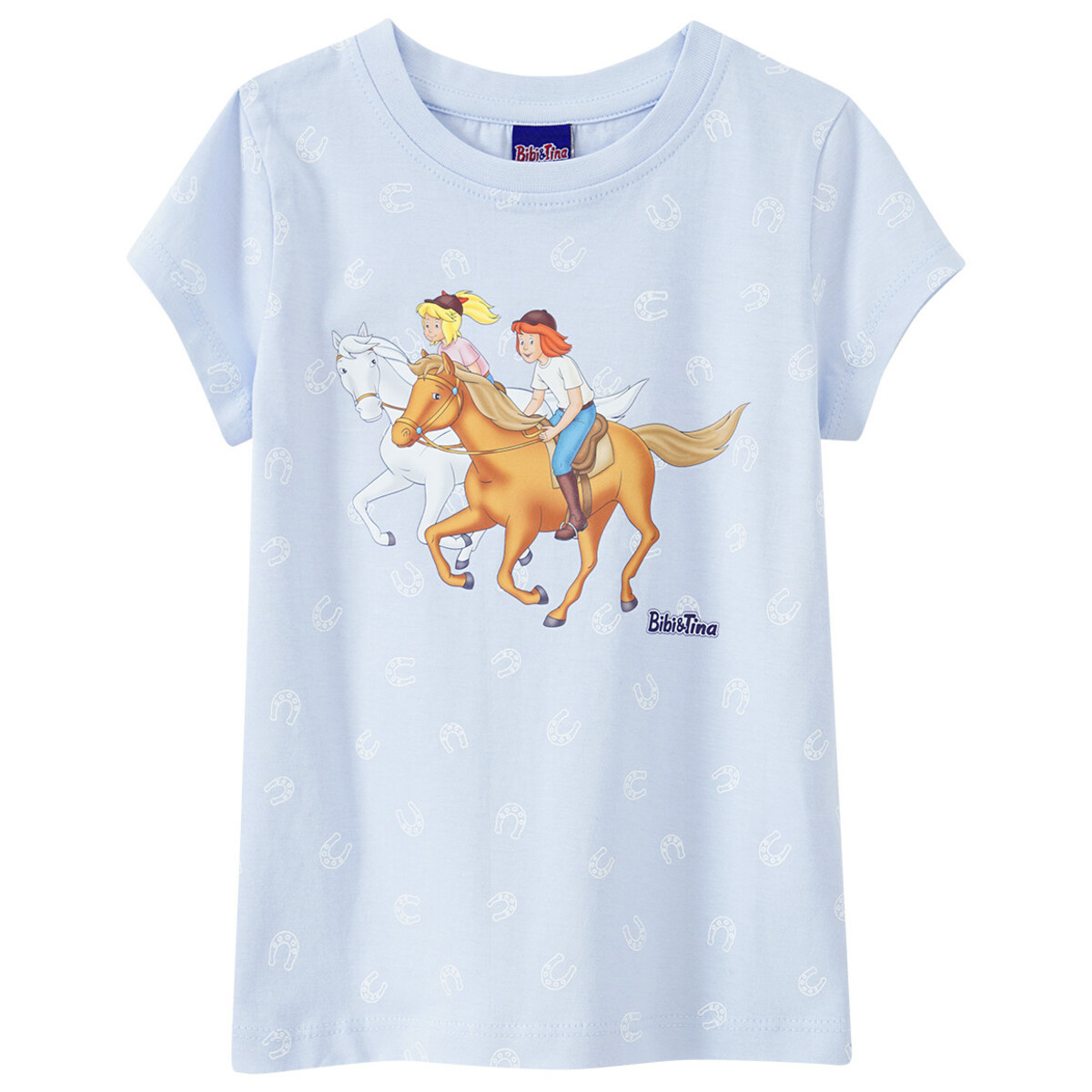Bild 1 von Bibi & Tina T-Shirt mit großem Print HELLBLAU