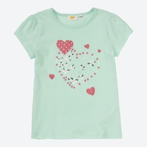 Mädchen-T-Shirt mit Herz-Motiv