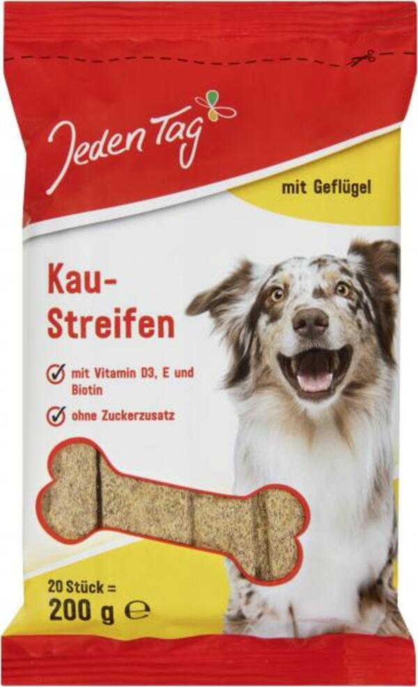 Bild 1 von Jeden Tag Hund Kaustreifen mit Geflügel