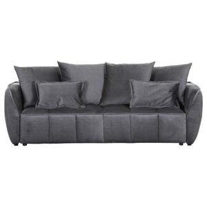 Carryhome Schlafsofa, Dunkelgrau, Textil, 2-Sitzer, Füllung: Schaumstoff, 250x70x118 cm, Liegefunktion, Schlafen auf Sitzhöhe, Rücken echt, Kinder- & Jugendzimmer, Jugendmöbel, Jugendsofas