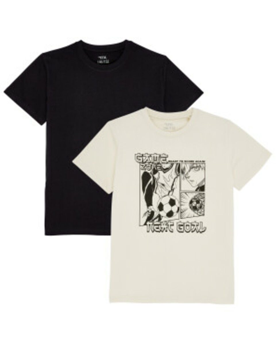 Bild 1 von Angesagte T-Shirts
       
      2er-Pack, Y.F.K.
     
      schwarz