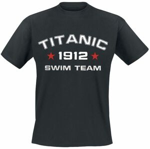 Sprüche T-Shirt - Titanic Swim Team - S bis 5XL - für Männer - Größe 3XL - schwarz