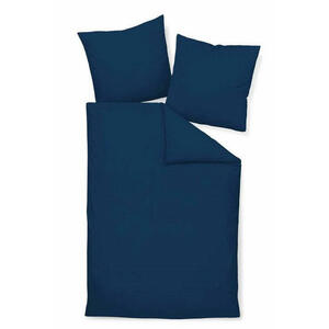 Janine Bettwäsche, Blau, Textil, 155 cm, Textiles Vertrauen - Oeko-Tex®, atmungsaktiv, bügelleicht, schadstoffgeprüft, Schlaftextilien, Bettwäsche, Bettwäsche