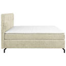 Bild 1 von Esposa Boxspringbett, Champagner, Textil, H2 + H3, Höhe ca. 17 cm, 160x200 cm, Stoffauswahl, Topper durchgehend, Matratze in verschiedenen Härtegraden erhältlich, Schlafzimmer, Betten, Doppelbette