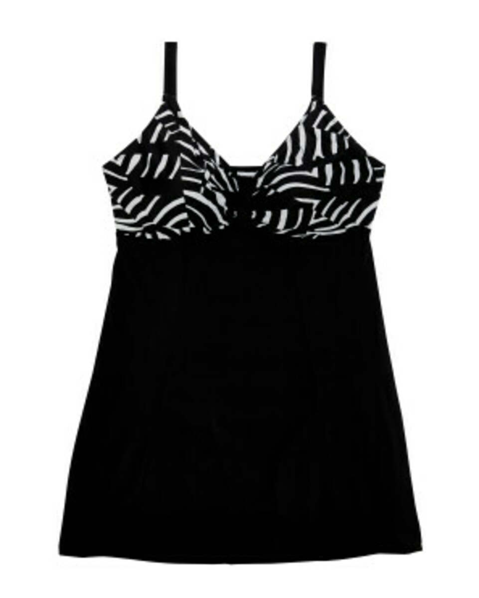 Bild 1 von Badekleid V-Ausschnitt
       
      Janina curved, verstellbare Träger
     
      schwarz