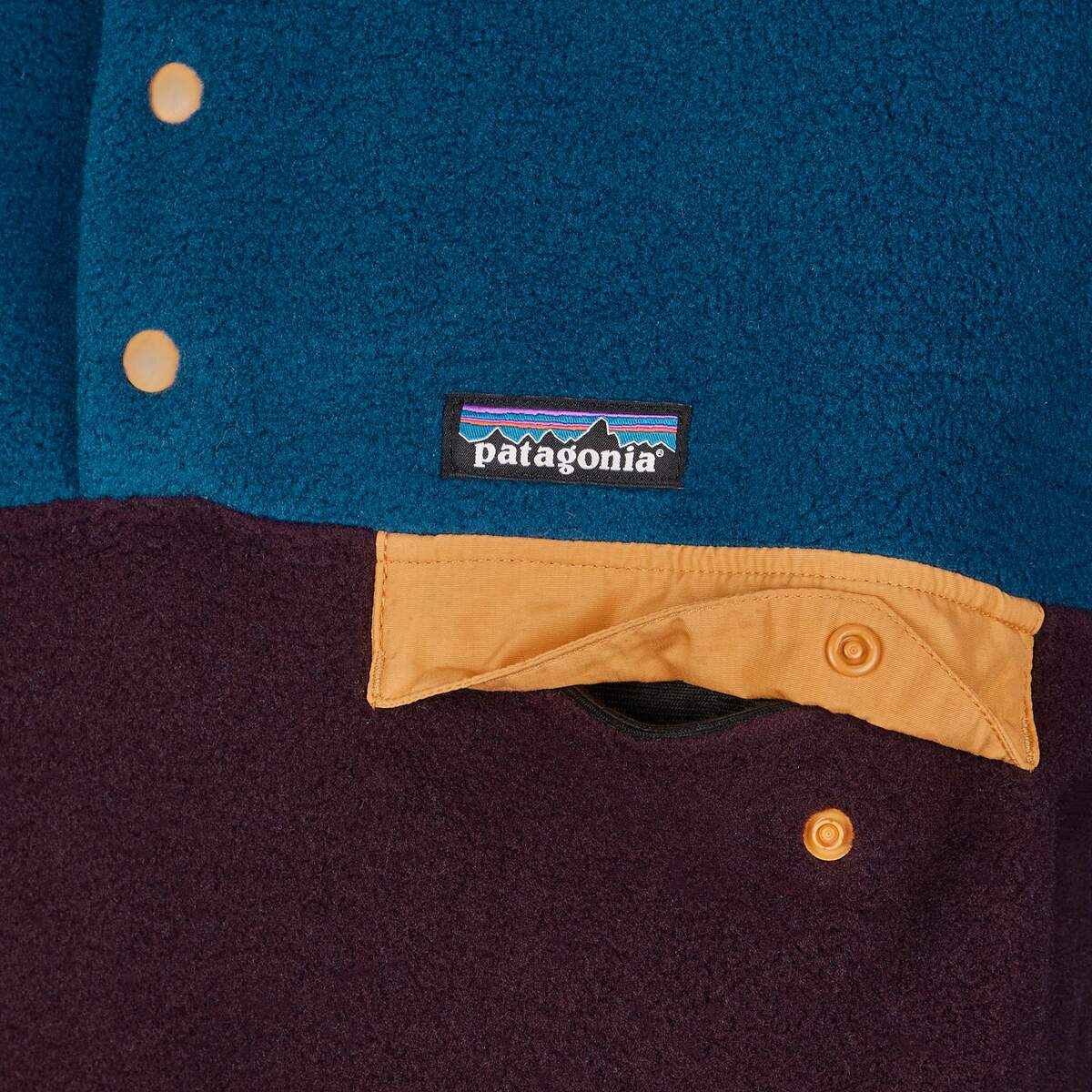 Bild 4 von Patagonia
              
                Patagonia M' S LW SYNCH SNAP-T P/O Herren Fleecepullover OBSIDIAN PLUM