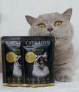 Bild 2 von CAT'S LOVE Nassfutter für Katzen Senior, Ente, 12 x 85 g