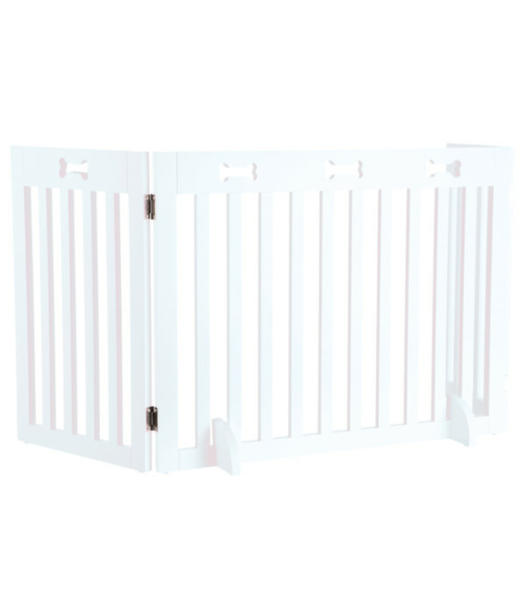 Bild 1 von Trixie Absperrgitter weiß, ca. B82-124/H61 cm