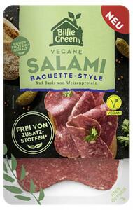 Billie Green vegane Salami Baguette Style