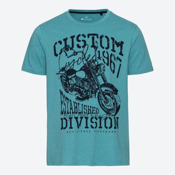 Bild 1 von Herren-T-Shirt mit Motorrad-Frontaufdruck