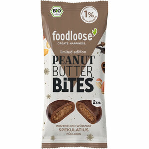 foodloose BIO Peanut Butter Bites Spekulatius