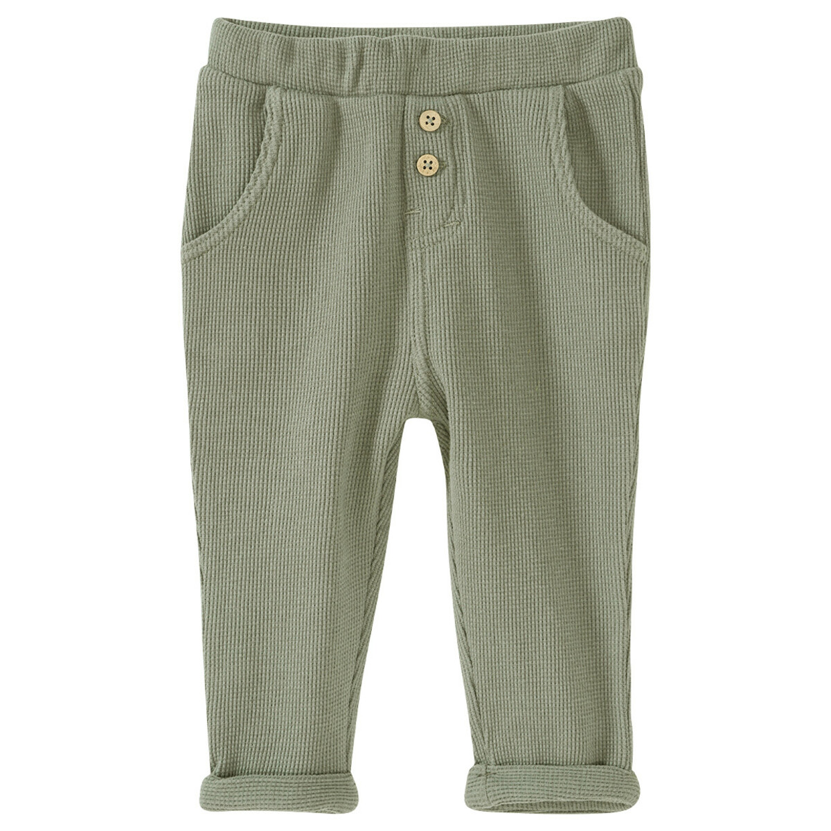 Bild 1 von Baby Jogpants aus Waffel-Piqué SALBEI