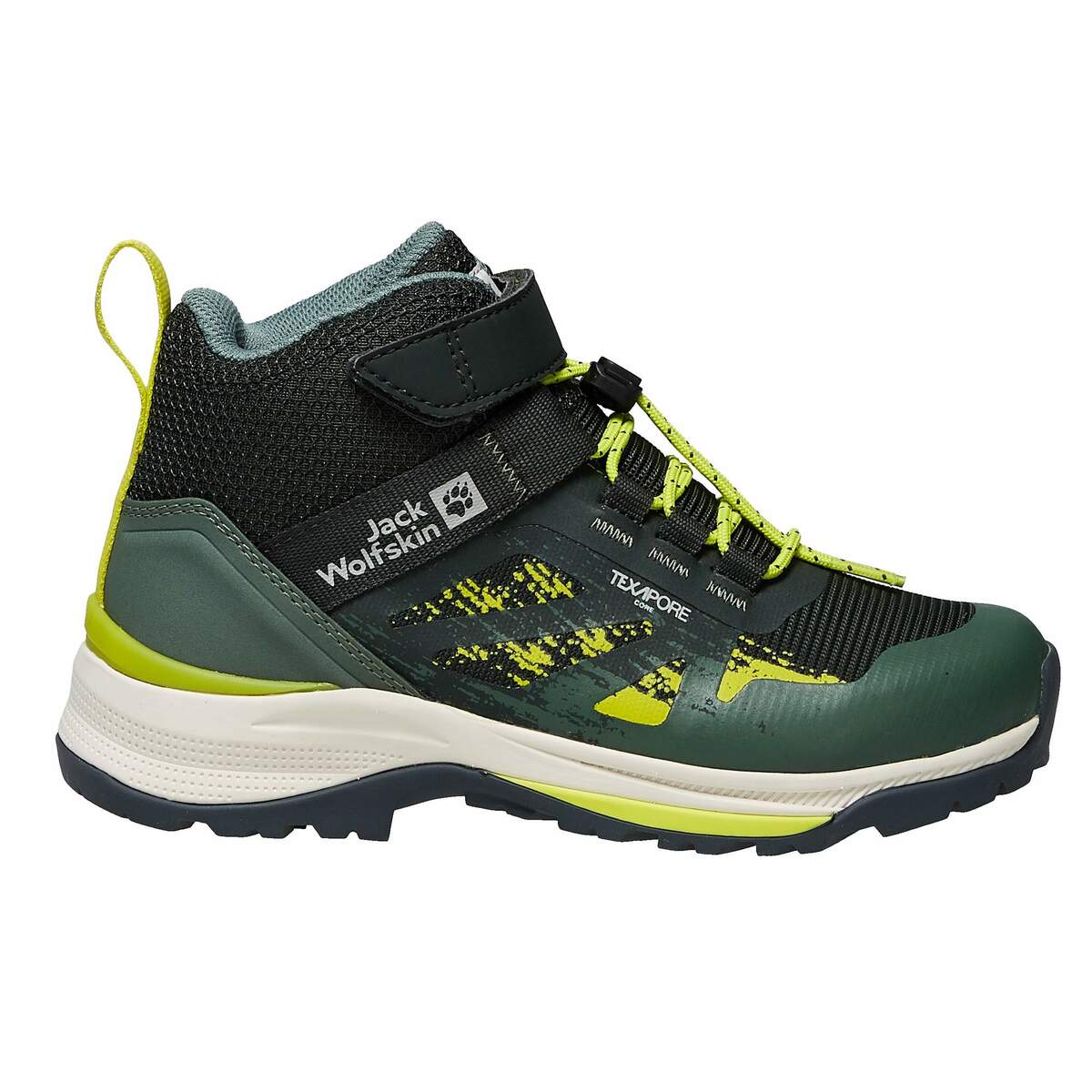 Bild 1 von Jack Wolfskin
              
                Jack Wolfskin VILLI HIKER TEXAPORE MID K Kinder Wanderstiefel SLATE GREEN