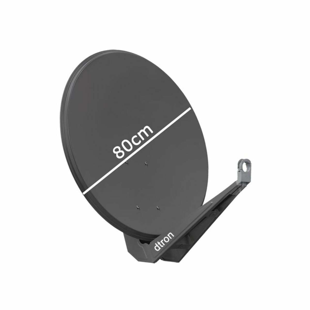 Bild 1 von DAP 80 AB SAT-Antenne 80cm Aluminium Bulk Satellitenschüssel 80 cm