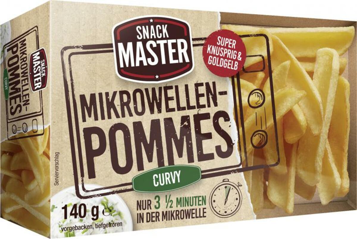 Bild 1 von Snackmaster Mikrowellen Pommes Curvy