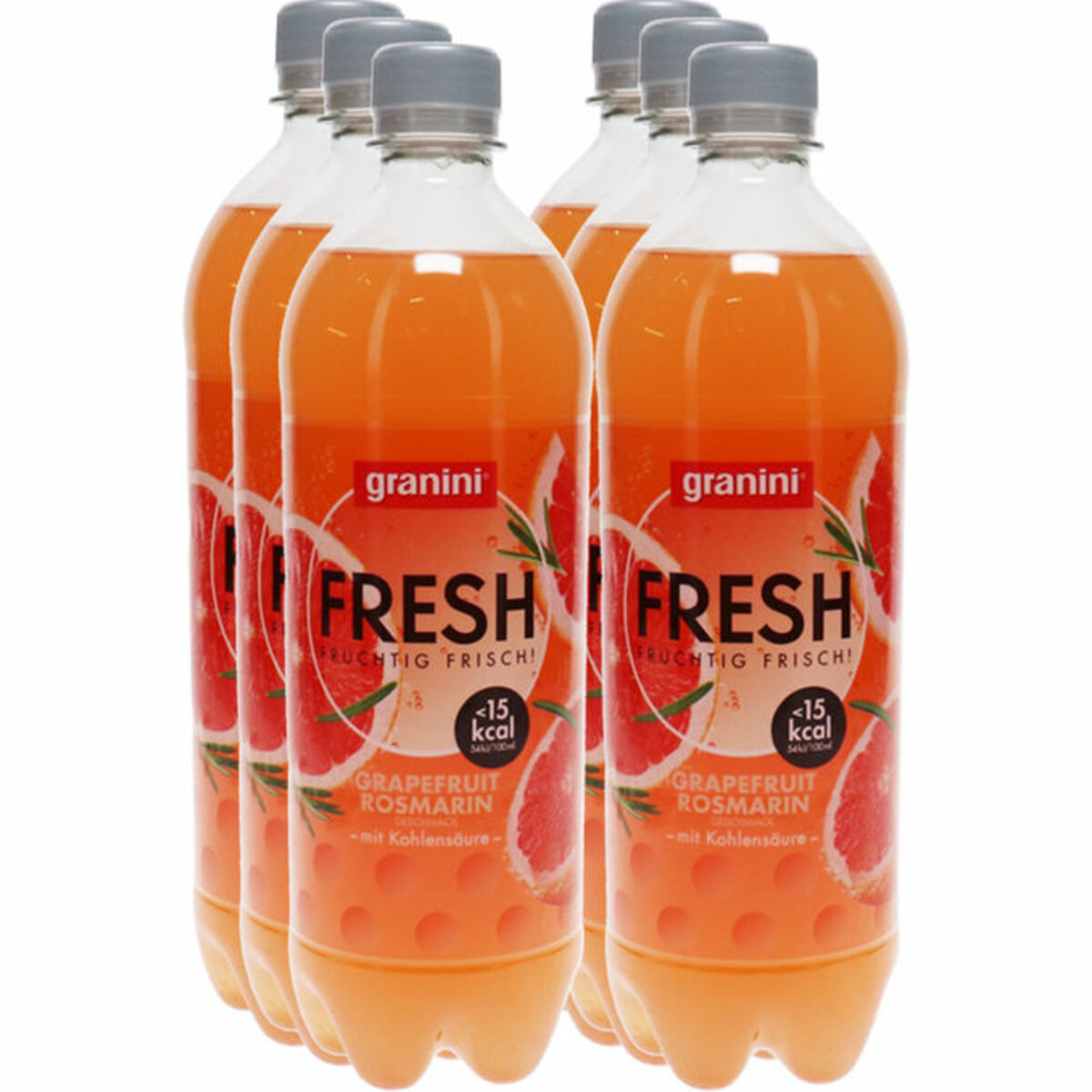 Bild 1 von granini Grapefruit Rosmarin Limo, 6er Pack