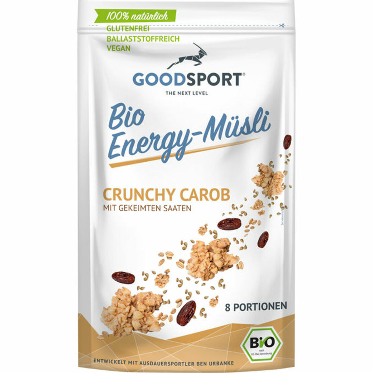 Bild 1 von GOODSPORT BIO Energy Müsli Crunchy Carob