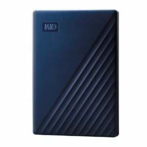 My Passport für Mac Portabel Drive, 4TB, USB 3.2 Gen1, Blau (00184960) Externe HDD-Festplatte