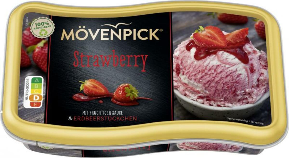 Bild 1 von Mövenpick Eis Strawberry