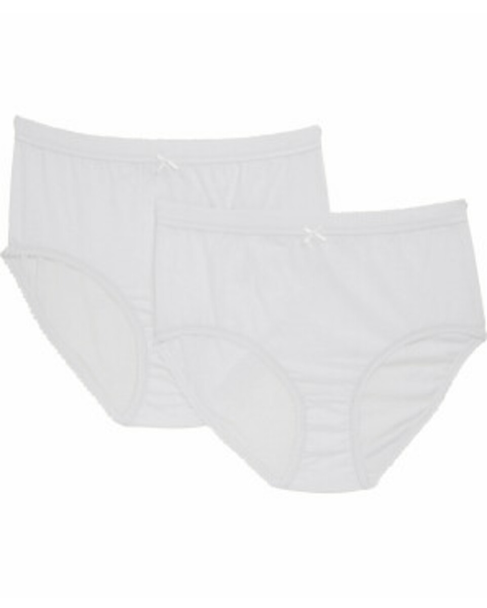 Bild 1 von Weiße Slips
       
      2er-Pack, Janina
     
      weiß