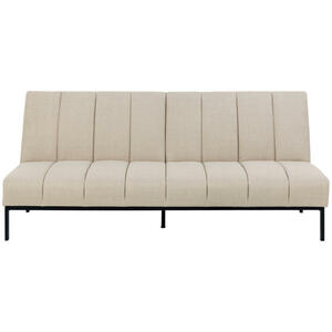 Carryhome Schlafsofa, Beige, Textil, 2-Sitzer, 198x87x95 cm, Relaxfunktion, Liegefunktion, Schlafen auf Sitzhöhe, Rückenfutter, Kinder- & Jugendzimmer, Jugendmöbel, Jugendsofas