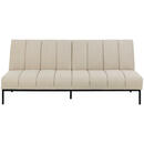 Bild 1 von Carryhome Schlafsofa, Beige, Textil, 2-Sitzer, 198x87x95 cm, Relaxfunktion, Liegefunktion, Schlafen auf Sitzhöhe, Rückenfutter, Kinder- & Jugendzimmer, Jugendmöbel, Jugendsofas