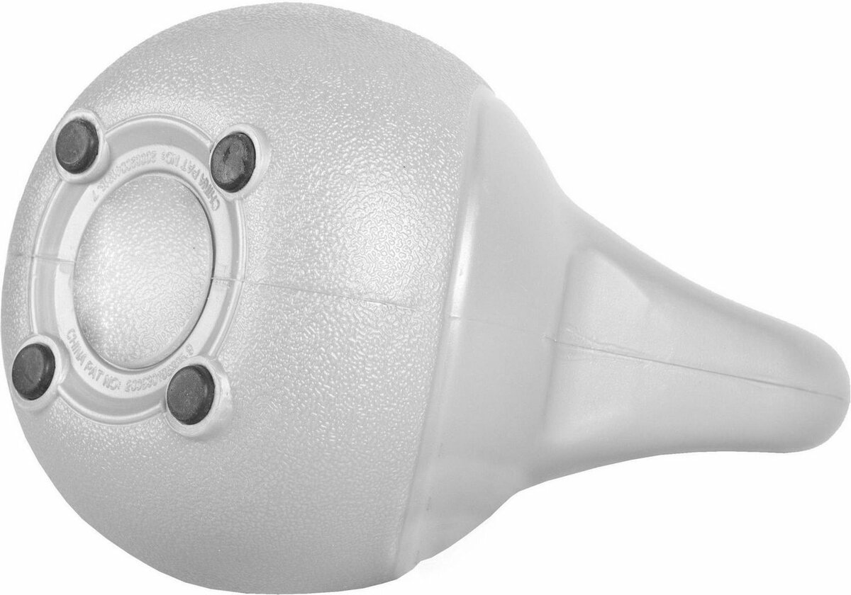Bild 1 von GORILLA SPORTS Kettlebell Kettlebell Stylish Kunststoff 16 kg, Grau|grün