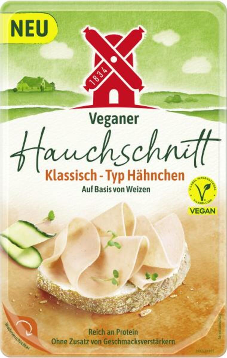 Bild 1 von Rügenwalder Mühle Veganer Hauchschnitt Klassisch - Type Hähnchen