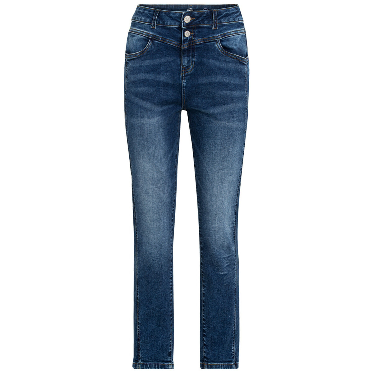 Bild 1 von Damen Slim-Jeans mit Stretch DUNKELBLAU