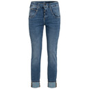 Bild 1 von Damen Slim-Jeans mit Knopfleiste BLAU