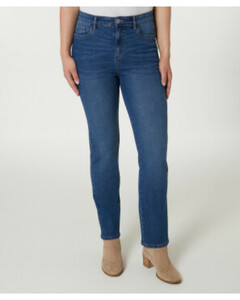 High-Waist-Jeans
       
      Janina, Straight-fit
     
      jeansblau
