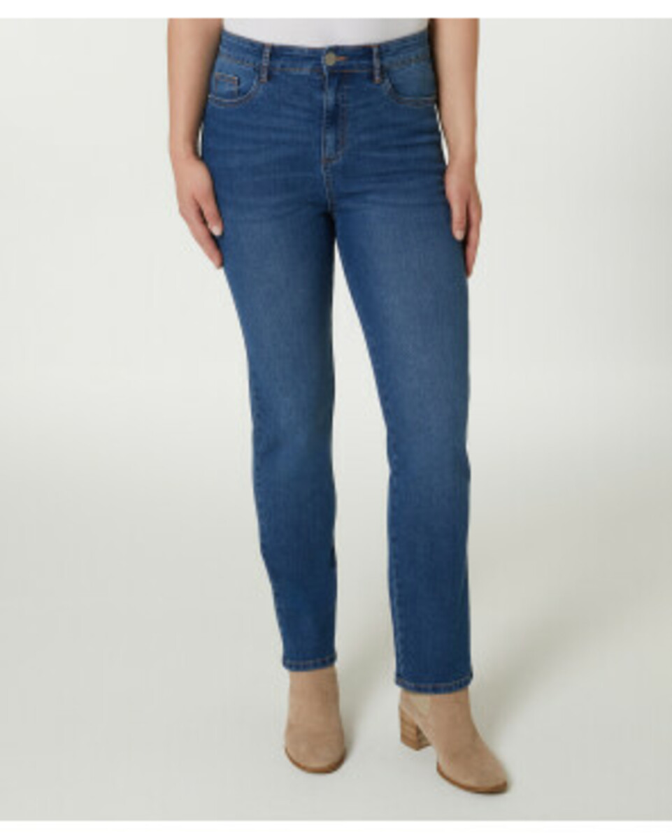 Bild 1 von High-Waist-Jeans
       
      Janina, Straight-fit
     
      jeansblau