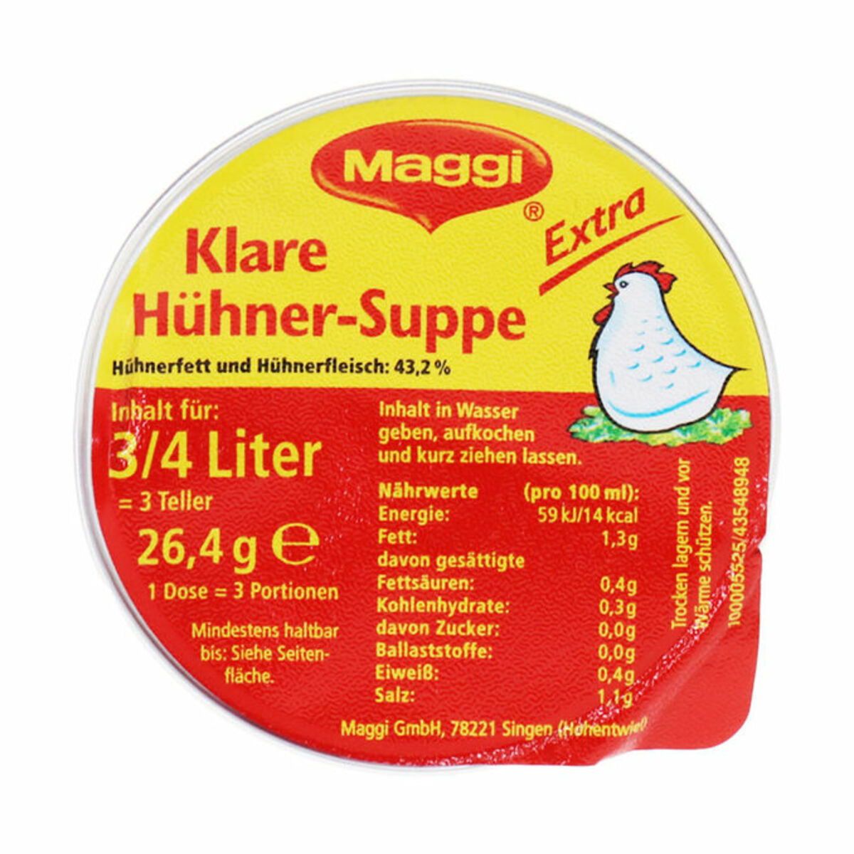 Bild 1 von Maggi 2 x Klare Hühnersuppe