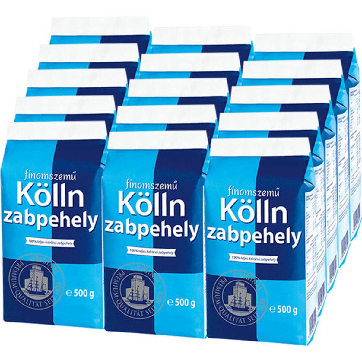 Bild 1 von Kölln Blütenzarte Haferflocken, 15er Pack