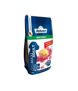 Dehner Premium Trockenfutter für Hunde Maxi Adult, Rind & Kartoffel