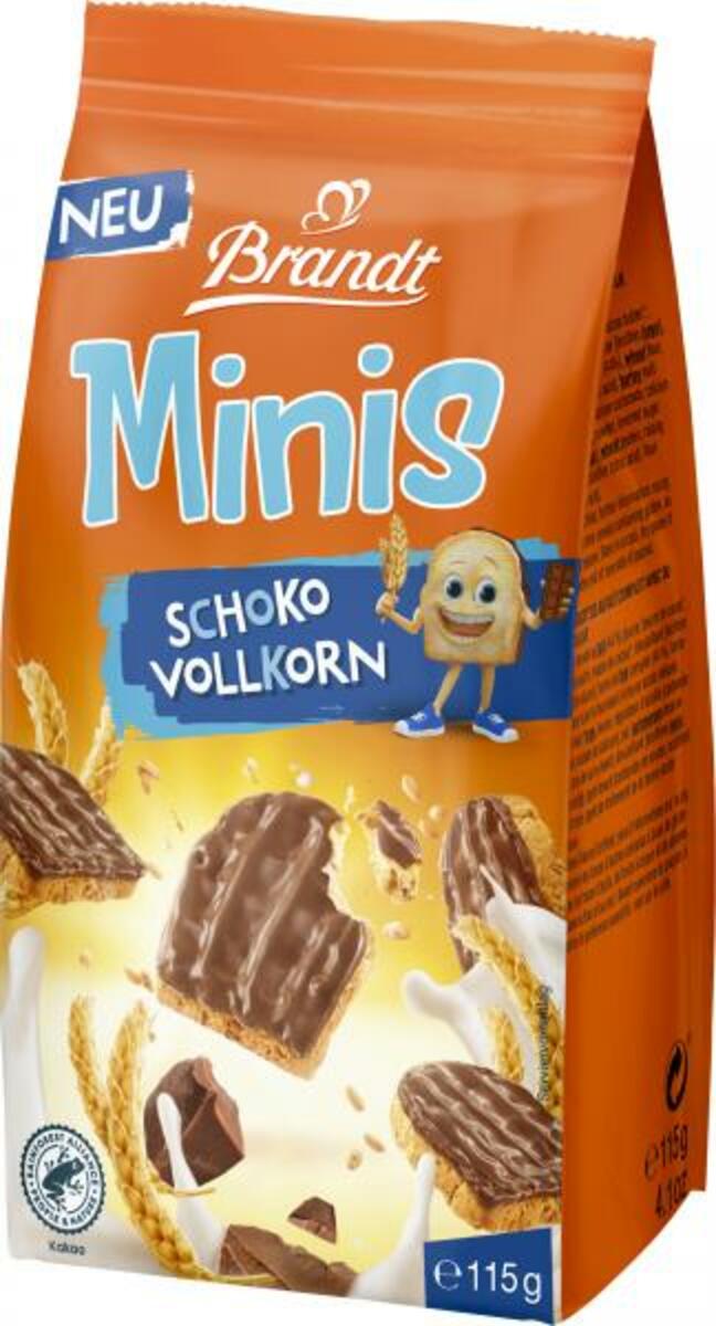 Brandt Minis Schoko Vollkorn Zwieback im Angebot – Aktuelle Preise ...