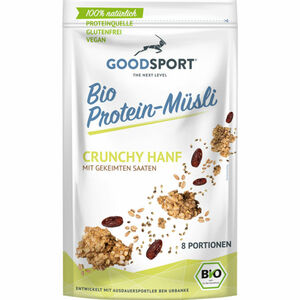 GOODSPORT BIO Protein Müsli Crunchy Hanf