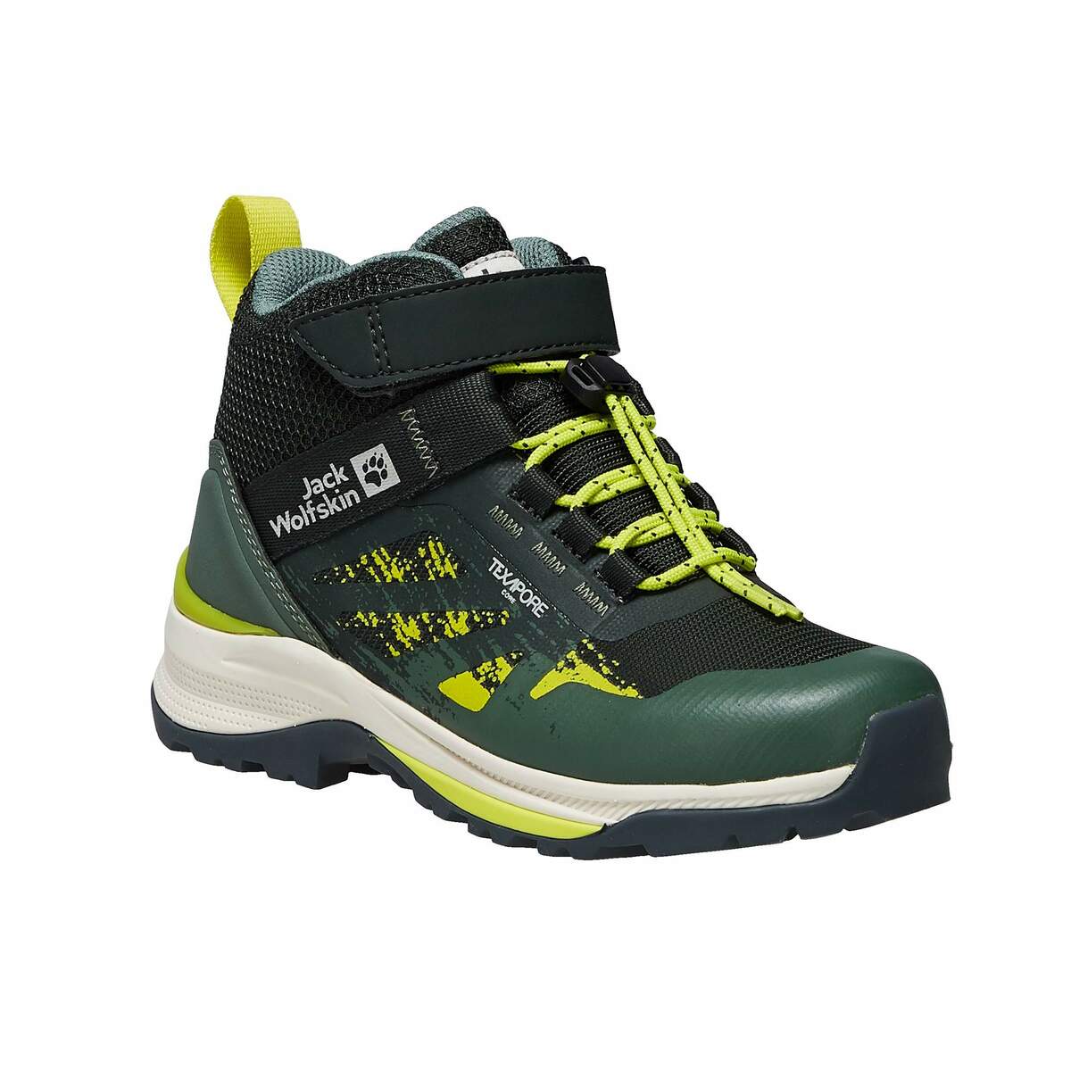 Bild 2 von Jack Wolfskin
              
                Jack Wolfskin VILLI HIKER TEXAPORE MID K Kinder Wanderstiefel SLATE GREEN