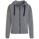 Bild 1 von Damen Sweatjacke mit Kapuze DUNKELBLAU