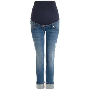 Damen Umstands-Jeans straight BLAU